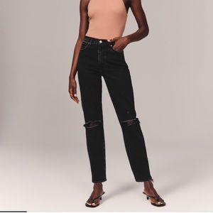 Abercrombie mom jean!